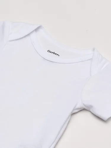 Miniatura 2 de Gerber Baby Girls' 3-Pack Short-Sleeve Slip-on Shirts