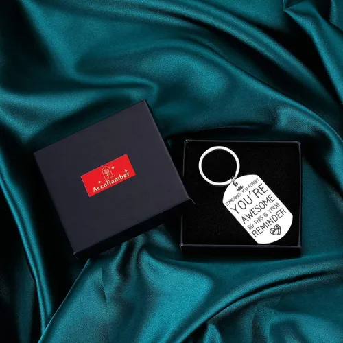 Miniatura 6 de Regalos de regreso a clases para hijo, hija de parte de mamá, papá, primer día de escuela, regalo inspirador para amigo, mejor amiga, llavero