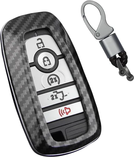 Funda de llavero remoto inteligente ABS de 3, 4, 5 botones, para Ford Mustang Explorer Edge Fusion Bronco Mondeo F150 F250 F350 F450 F450 F550 Whit