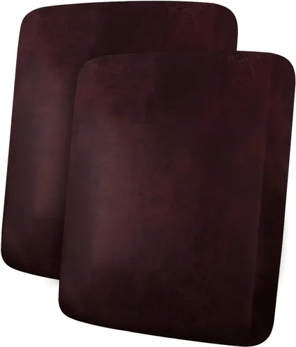 Miniatura 116 de ANARACHON Fundas de cojín de sofá con aspecto de cuero, juego de fundas de asiento de sofá, protector de muebles para sillón seccional, sofá biplaza