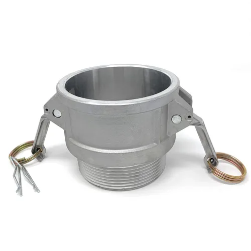 Miniatura 11 de Gloxco Aluminio tipo B leva y ranura de montaje, 1" Camlock hembra x 1" macho NPT (CAM-10-B-AL)