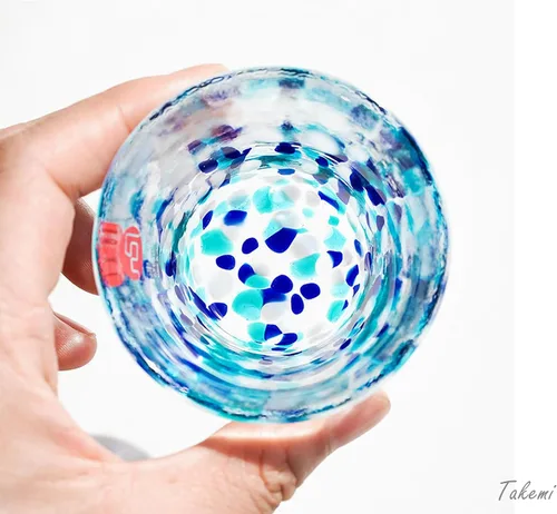 Miniatura 3 de Tazas de sake japonesas hechas a mano – Exquisita cristalería artesanal para sake frío y shochu, elegante vajilla para cualquier ocasión, fabricada