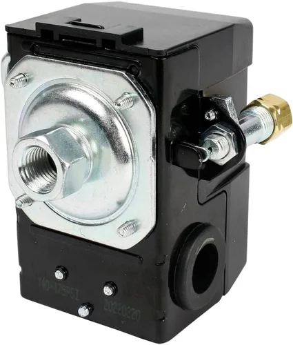 Miniatura 2 de Lefoo Compresor de aire del control del interruptor de presión 140-175 solo puerto resistente 26 amperios LF10A-1H-1-NPT1/4-140-175