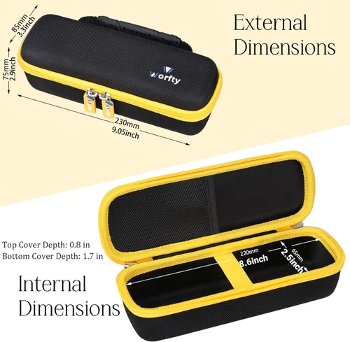 Miniatura 3 de Funda para destornillador inalámbrico DEWALT con control FLEXDRIVE y puntas de atornillado DWHT66719 - Bolsa de almacenamiento protectora