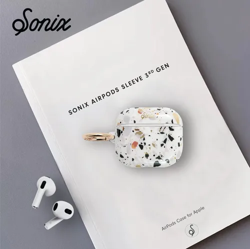 Miniatura 5 de Sonix Fundas protectoras duras para Apple AirPods (3ª generación) Estampado Terazzo Confeti