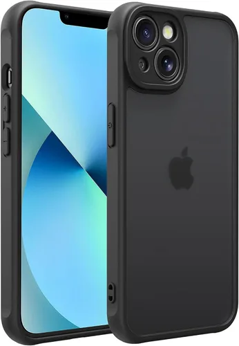 Miniatura 53 de Funda Translúcida Mate para iPhone 11, [Protección contra Caídas de Grado Militar de 10 Pies] Parachoques Protector Delgado Duradero Resistente a