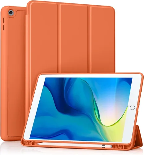 Miniatura 34 de Akkerds - Funda Compatible con iPad de 10.2 Pulgadas 2021/2020/2019, para iPad de 9ª/8ª/7ª Generación con Soporte para Lápiz, Funda Protectora