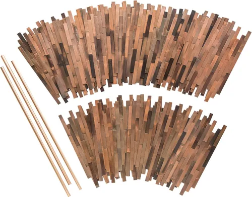 Aspect Peel & Stick - Kit de mini metal envejecido de 15 pies cuadrados en cobre envejecido Cobre (Aged Copper)