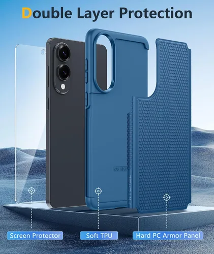 Miniatura 44 de FNTCASE Funda para iPhone 17 Pro: Fundas delgadas translúcidas de color azul claro compatibles con MagSafe, protección completa de la cámara