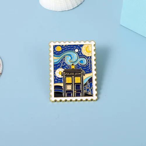 Miniatura 2 de Lindos alfileres para mochila, broche esmaltado de aleación, broche de gato, divertido broche de gato, pin de insignia de vaquero para bolsas