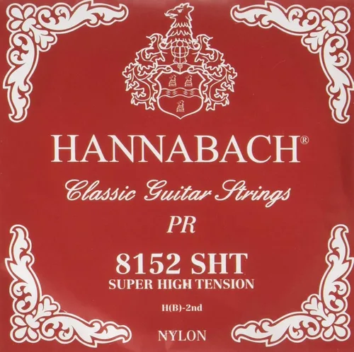 Miniatura 23 de Cuerdas para guitarra clásica Series 815 High tension Silver special E1 single string