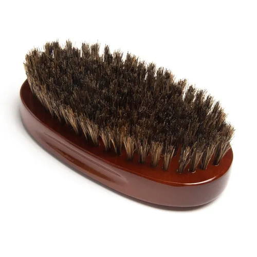 Miniatura 8 de Diane D8114 Cepillo de cerdas de jabalí para hombres, negro, 5-pulgadas.