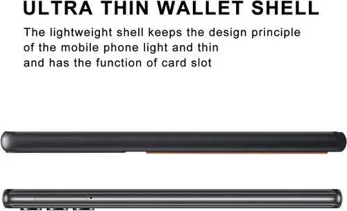 Miniatura 4 de Kowauri Funda para Google Pixel 8 Pro, Funda de piel sintética con ranura para tarjeta de crédito Funda protectora ultra delgada para Google Pixel 8