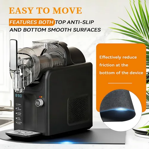 Miniatura 3 de Máquina de granizado 5 en 1 para el hogar, no necesita hielo, máquina de bebidas congeladas con alfombrilla antideslizante, máquina de granizado