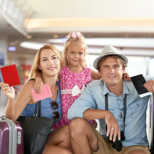 Miniatura 2 de labato Soporte para pasaporte para mujer, cartera de pasaporte, organizador de documentos de viaje, accesorios de crucero impermeables