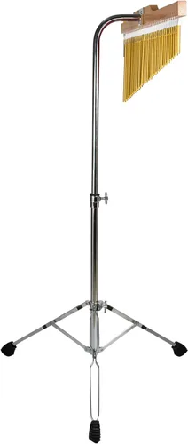 Miniatura 6 de TNZMART Campanillas de viento de una fila con soporte de trípode de 25 tonos y 36 tonos, con altura ajustable, campana de instrumentos de percusión