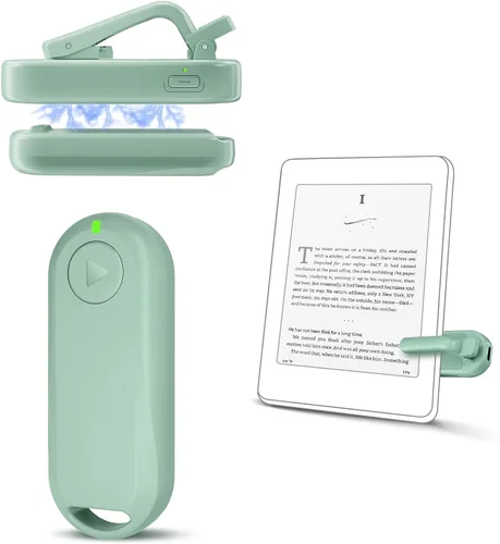 Miniatura 10 de CoBak Turner remoto de página, giro de página y obturador remoto de cámara para Kobo, lectores electrónicos, iPad y iPhone, compatible con Kindle