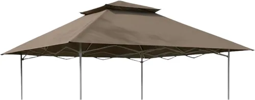 Miniatura 10 de Garden Winds Cubierta superior de repuesto RipLock 350 reforzada compatible con AbcCanopy, MasterCanopy, Cooshade 13 x 13 pies de pierna recta