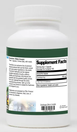 Miniatura 2 de Hiedra común - 450 mg (100 Cápsulas, ZIN: 514395)