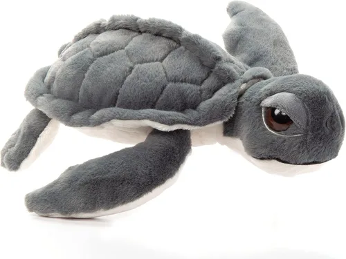The Petting Zoo Kemp - Peluche de tortuga marina, regalos para niños, animales marinos salvajes Onez, juguete de peluche de tortuga marina de 15