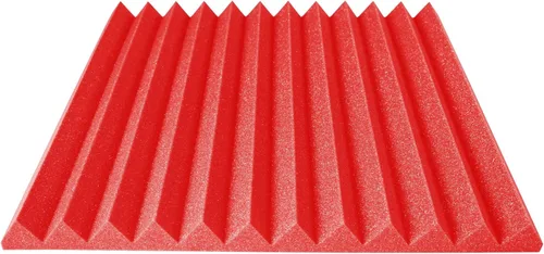Miniatura 21 de Paneles de espuma acústica de 24 x 24 pulgadas, paquete de 12, 48 pies cuadrados, utilizados para reducción de sonido de estudio de grabación
