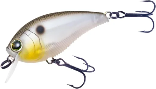 YO-Zuri 3DB Crank 1.5 Square Bill Flotation 2.362 in Baño Señuelo Color: Mate Sábalo dentado
