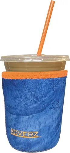 Miniatura 87 de Funda Koverz para café helado, funda aislante de neopreno para taza, se ajusta a una taza de café de 32 Oz., lavable y reutilizable, accesorios