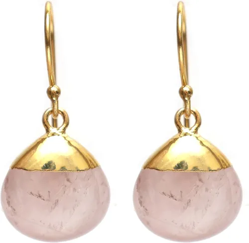 Miniatura 10 de Gempires - Pendiente de gancho de pera natural, pendiente de meditación, joyería hecha a mano, regalo para ella