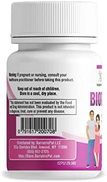 Miniatura 3 de BariatricPal Tabletas Biotin Plus