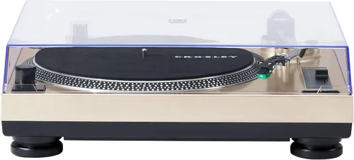 Miniatura 21 de Crosley KT100BT-CP - Sistema estéreo de tocadiscos Bluetooth con altavoces, champán