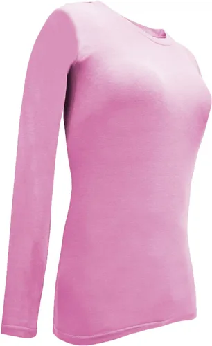 Miniatura 39 de Natural Uniforms Camiseta Under Scrub para mujer, cuello redondo, manga larga, paquete de 3, paquete múltiple de 3