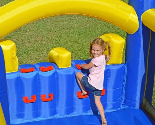 Miniatura 4 de Island Hopper, casa recreativa para saltar con tobogán