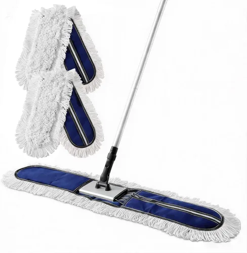 CLEANHOME Trapeadores de polvo de 36 pulgadas para limpieza de suelos, empresa hotelera resistente, suministros de limpieza del hogar para madera