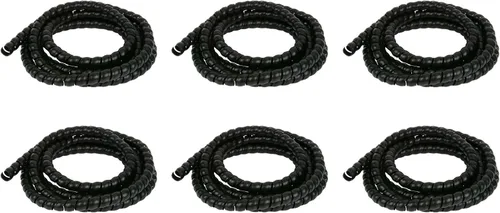 Miniatura 15 de TEMCo ST0480-5/8" Manguera Hidráulica Envoltura Espiral Cubierta Protectora de Alambre de 10 pies Organizador de Cable de Guardia - 1 AÑO DE GARANTÍA