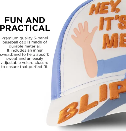 Miniatura 4 de ABG Accessories Gorra de béisbol Cocomelon y Blippi para niños pequeños cuenta con Jj Totom y Yoyo sombrero para niños talla 2-4