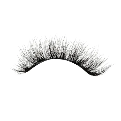 Miniatura 6 de Kiss Lash Couture - Pestañas postizas de imitación de visón negro mate, 0.551 pulgadas, volumen 3D, acabado suave y mate, efecto felpa, fácil