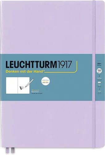 Miniatura 9 de Leuchtturm1917 - Cuaderno mediano de tapa dura para bocetos (negro) - 112 páginas de papel de 150 g/m²