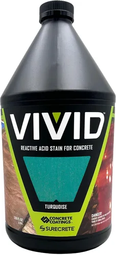 Miniatura 22 de CC Concrete Coatings Tinte ácido vívido para hormigón oliva 4OZ