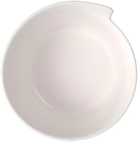 Miniatura 2 de Villeroy & Boch New Wave - Tazón redondo pequeño de arroz de porcelana, 15.5 onzas, color blanco