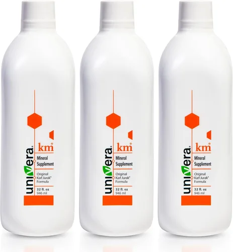 Miniatura 10 de Univera km Suplemento líquido de potasio, equilibrio de pH, apoyo a la digestión, suplementos minerales con magnesio, fórmula original de Karl