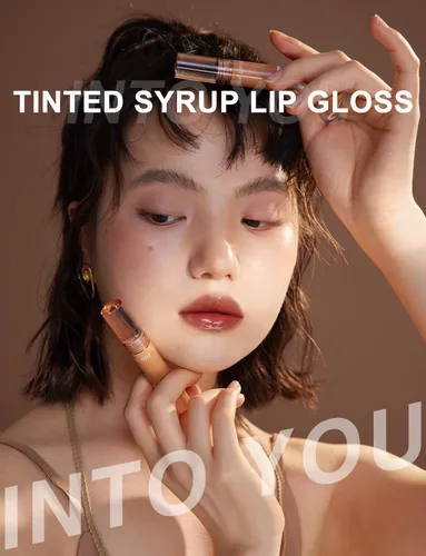 Miniatura 6 de INTO YOU Brillo de labios, mancha de labios de larga duración, tinte de labios, brillo voluminizador de labios, brillo labial con purpurina, lápiz