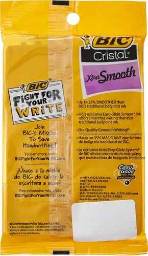 Miniatura 2 de BIC Cristal Xtra, Bolígrafo suave, Negro 20 Count