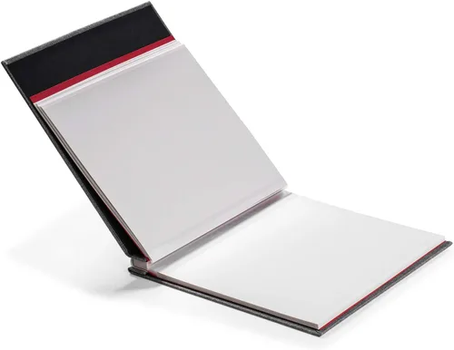 Miniatura 5 de Álbum autoadhesivo para fotos de 4 x 6 pulgadas, álbum de recortes con cubierta de lino magnética, 30 páginas adhesivas en blanco, para familiares