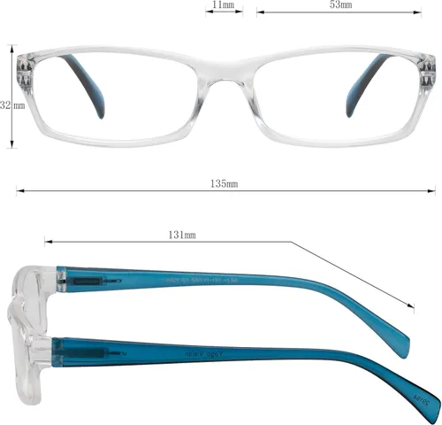 Miniatura 3 de Yogo Vision Reading Glasses 5 Pairs Fashion Ladies Quality Designed Spring Hinge Readers for Women