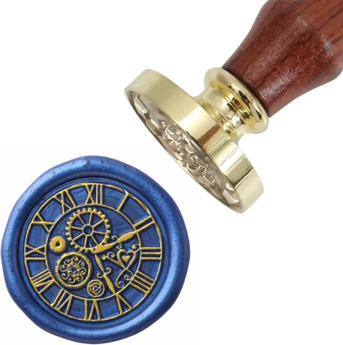 Miniatura 3 de Sello de lacre Yoption, 1.18” para invitaciones de boda, sobres, envoltura de regalo.