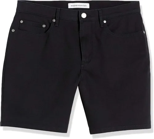 Miniatura 6 de Amazon Essentials Pantalones cortos elásticos con 5 bolsillos y entrepierna de 7 pulgadas para hombre