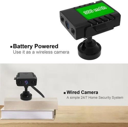 Miniatura 7 de Cámara de batería inalámbrica WiFi más pequeña, cámara de seguridad HD1080P, vigilancia Vdeo portátil, monitor de bebé