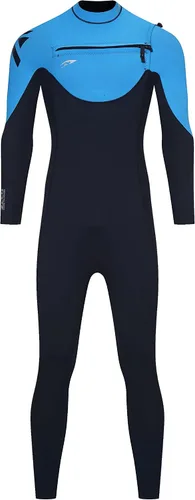 Miniatura 2 de Trajes de neopreno para hombres y mujeres, traje húmedo con cremallera en el pecho para agua fría, guante de cuerpo completo de 0.036 pulgadas