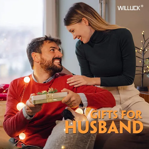 Miniatura 7 de Regalos para marido y él de parte de su esposa, herramienta magnética de recogida con linterna para el día de San Valentín, ideas de regalo