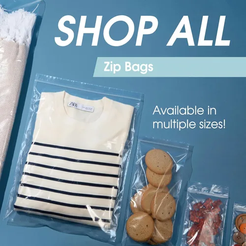 Miniatura 7 de Spartan Industrial - Bolsas con cremallera de 2 x 8 pulgadas de largo (100 unidades) - Bolsas de polietileno transparentes con cierre de 2 mil